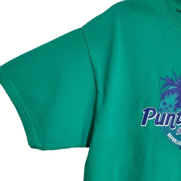 Women's Large Punta Cana Dominican Republic Graphic Logo Tee Destination - Picture 4 of 6